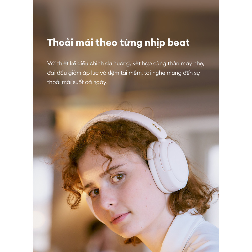 Tai Nghe Chụp Tai Bluetooth EDIFIER W800BT SE | Thời Gian Sử Dụng Đến 45h | Bluetooth 5.4 | Bảo Hành 15 Tháng | BigBuy360 - bigbuy360.vn