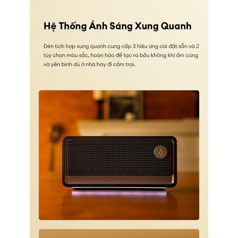Loa Bluetooth Di Động EDIFIER ES60 | Công Suất 34W | Thời Gian Sử Dụng Đến 9H | Bảo Hành 15 Tháng | BigBuy360 - bigbuy360.vn