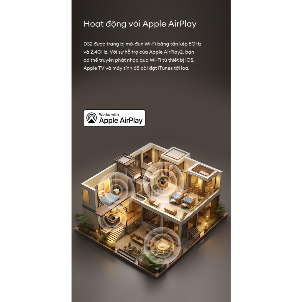 Loa Để Bàn Bluetooth EDIFIER D32 | Công suất 60W | Thời Gian Sử Dụng Tới 11H | Thiết Kế Retro | Bảo Hành 15 Tháng | BigBuy360 - bigbuy360.vn