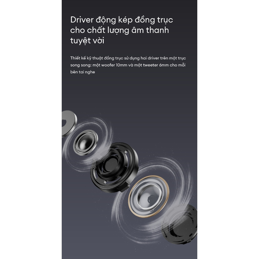 Tai Nghe Bluetooth Nhét Tai EDIFIER W260NC | Khử Ồn Chủ Động | Thời Gian Sử Dụng Đến 32H | Bảo Hành 15 Tháng | BigBuy360 - bigbuy360.vn