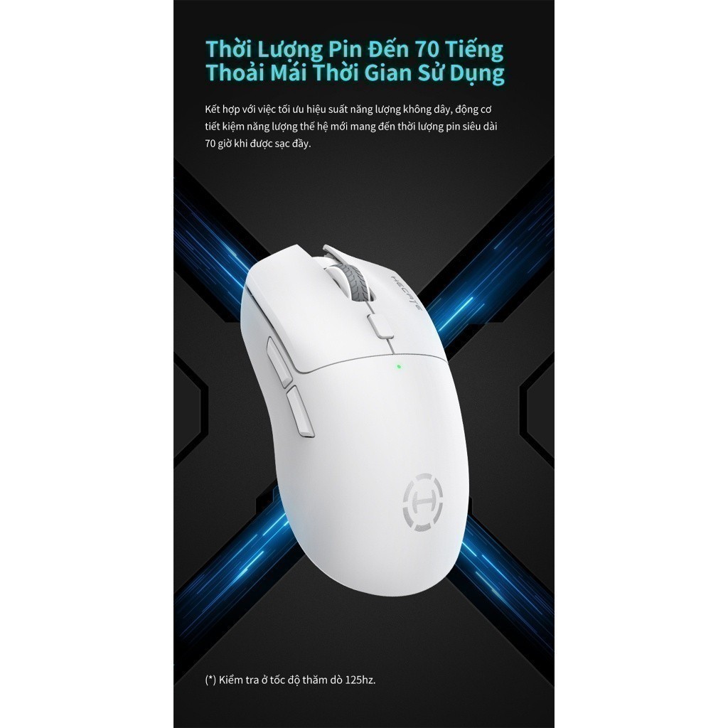 Chuột Gaming Không Dây EDIFIER G3M PRO | Thời Gian Sử Dụng Đến 70H | Độ Trễ Thấp 1ms | 3 Chế Độ | Bảo Hành 15 Tháng | BigBuy360 - bigbuy360.vn