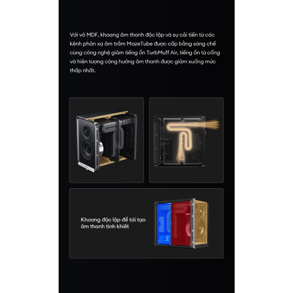 Loa Bluetooth Để Bàn EDIFIER QR65 | Công Suất 70W | Sạc Nhanh TurboGaN 65W | Ánh Sáng RGB | Bảo Hành 15 Tháng | BigBuy360 - bigbuy360.vn