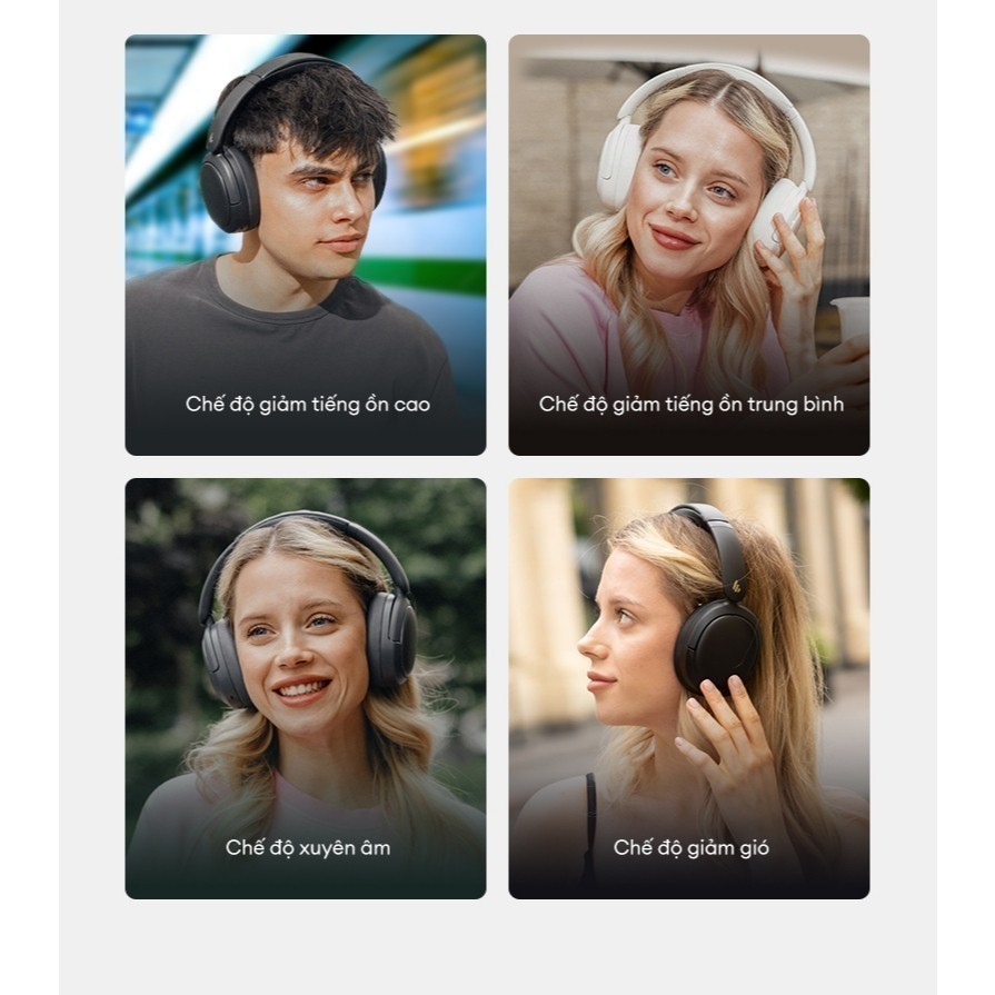 Tai Nghe Bluetooth Chụp Tai Không Dây EDIFIER W800BT Pro/Atom Max - Chế Độ Chống Ồn - Nghe Đến 45H -15 Tháng Bảo Hành | BigBuy360 - bigbuy360.vn