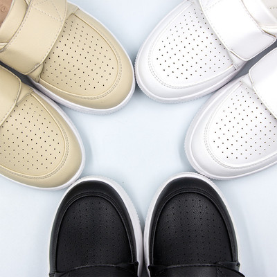 SIÊU SALE 8.8-Giày Sneaker Nữ TOMOYO Da Microfiber Quai Dán TMW328