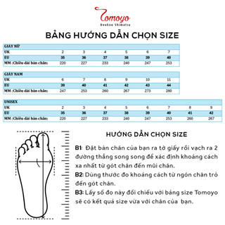 SIÊU SALE 6.6-Giày Sneaker Nữ Tomoyo Da Microfiber "SIÊU CÁ TÍNH" TMW20901