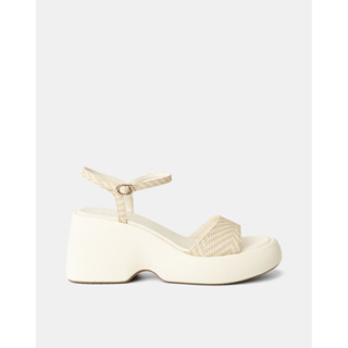 Giày Sandal Nữ 9cm Thời Trang JUNO Xuồng Quai Bản Lớn Phối Quai Cổ Chân SD09134