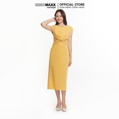 [CÒN SIZE S] N&M Đầm Linen Nữ Thời Trang 2308018