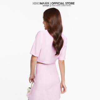 [CÒN SIZE S, M] Set Đồ Nữ Chất Linen Hồng Pastel N&M Pastel Collection NINOMAXX 2203047
