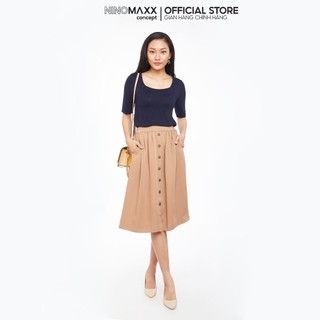 [CÒN SIZE L] N&M Áo sweater Basic Nữ tay ngắn 1905014