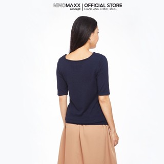 [CÒN SIZE L] N&M Áo sweater Basic Nữ tay ngắn 1905014