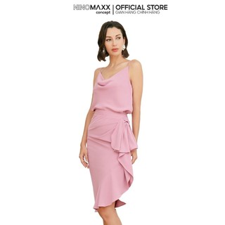 [CÒN SIZE S, L] Áo Dây Nữ Vải Lụa Sen Áo Nữ Cao Cấp N&M CLUB NINOMAXX 2104097