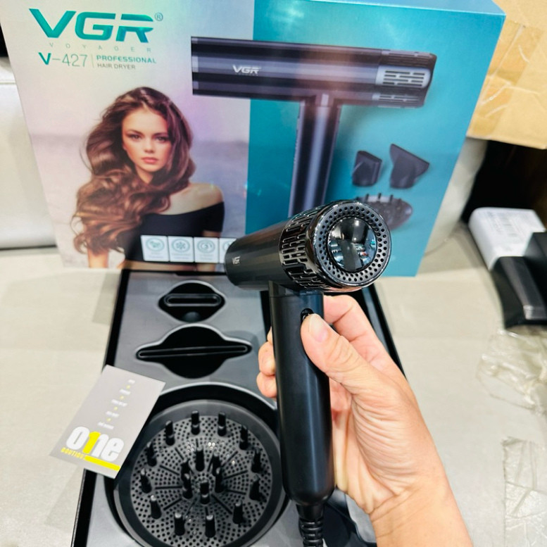 Máy sấy tóc VGR V-427 Kiểu Dáng Chất Lượng Như Máy Sấy JRL -  hoangrandy  - Hoangrandy