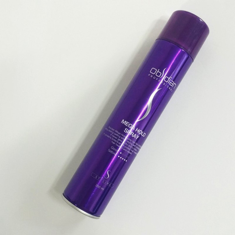 Combo Gôm Xịt Tóc Obsidian Mega Hold Spray và GÔM XỊT TÓC CỨNG OBSIDIAN MEGA HOLD SPRAY 300ml Hàn Qu