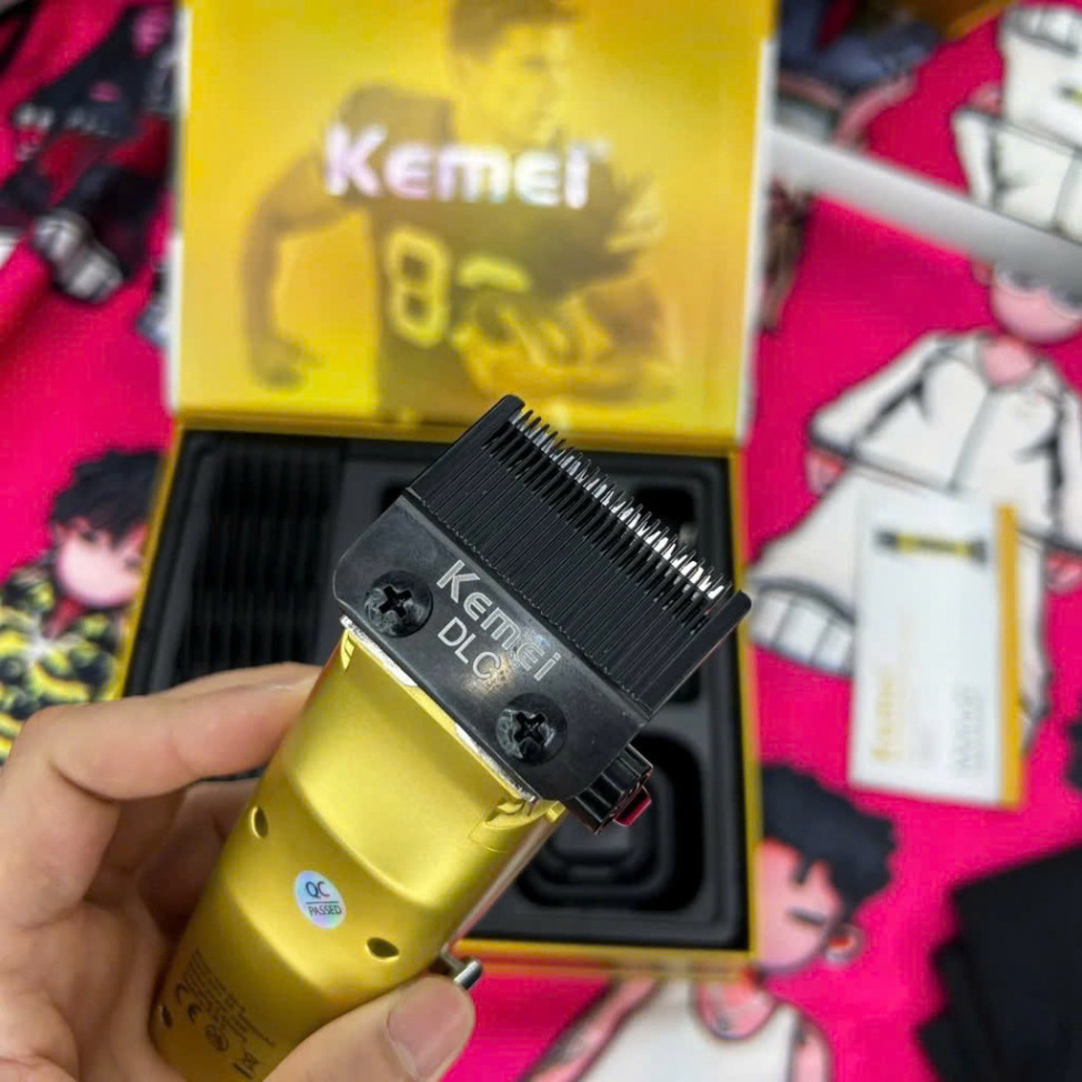 Kemei KM-90-4 Tông Đơ Cắt Tóc Cao Cấp Chính Hãng, Động Cơ Không Chổi Than, Từ Tính - Hoangrandy Hair