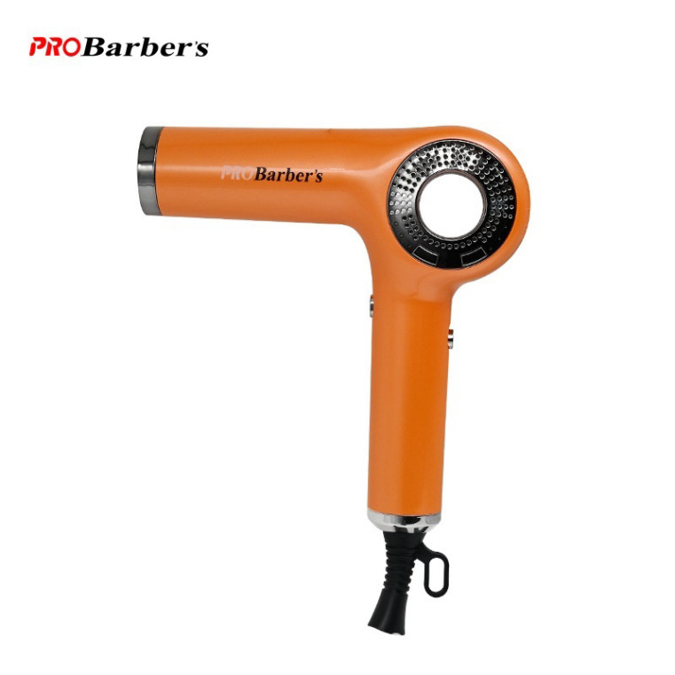 Máy Sấy Probarbers P2 Màu Cam Cao Cấp, Máy Sấy PRO BARBER P2 2000W Chuyên Salon Tóc Barbershop High 