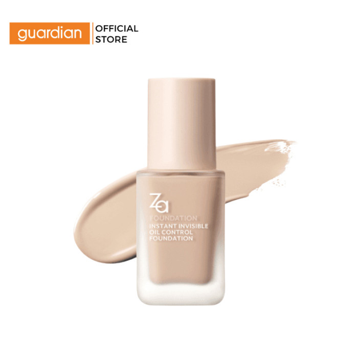 Kem Nền Hỗ Trợ Kiểm Soát Dầu Chống Thấm Nước ZA Insant Invisivle Oil Control 25ml