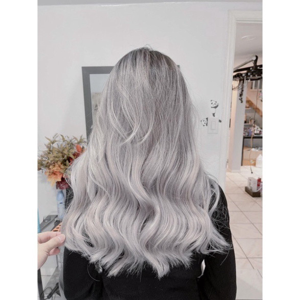 Màu Nhuộm Tóc AP, Tplus 10/11 Silver Gray Khói Tuyết  - Hoangrandy