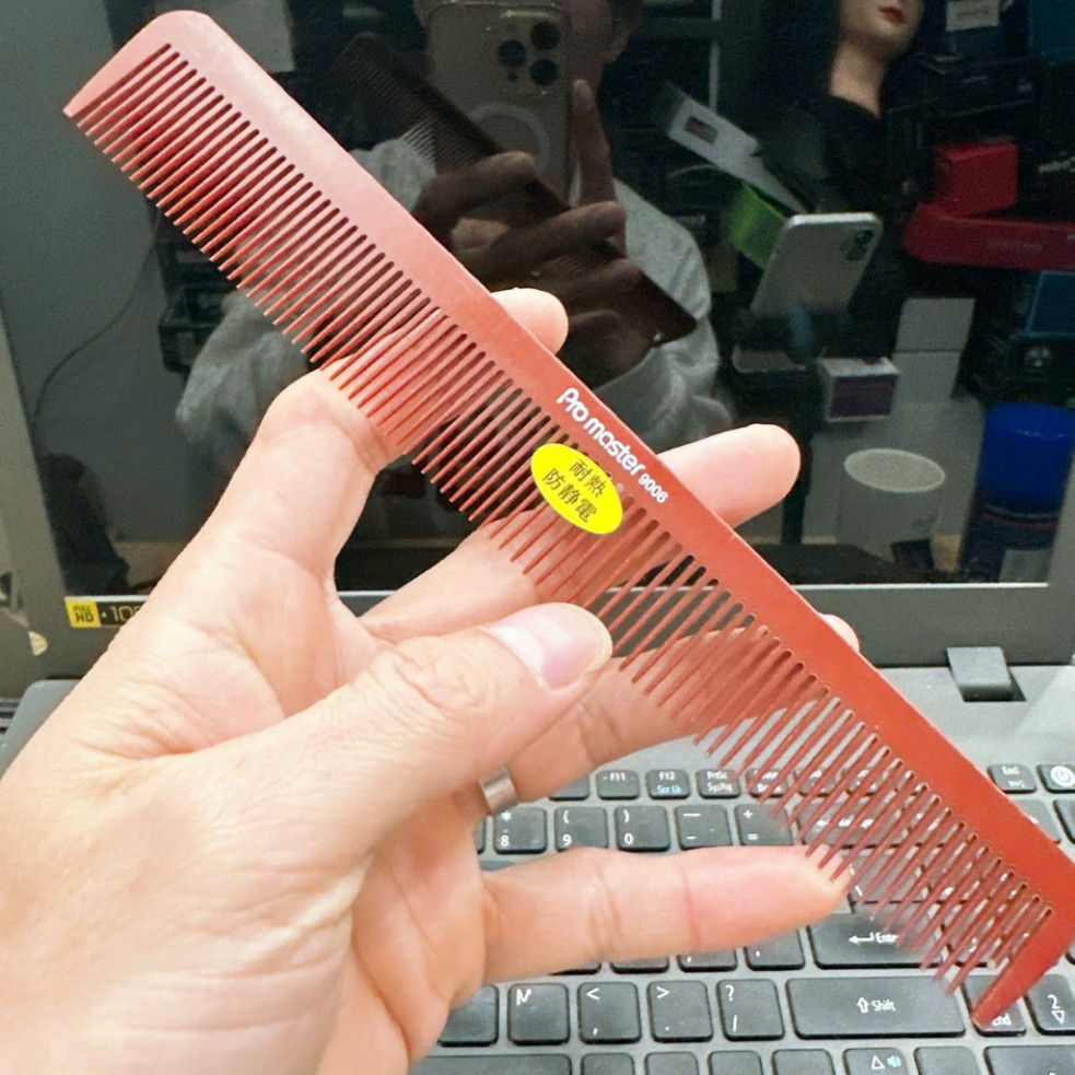 Lược Cắt Tóc Nam Bản Vừa 3cm Promaster 9006 Chuyên Barber Pro Master  - Hoangrandy