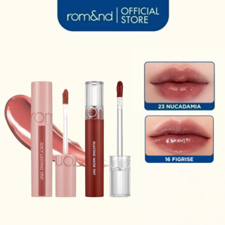 [Romand] Combo Son Tint bóng lì Hàn Quốc Romand Juicy Lasting Tint 5.5g + Son tint nước Romand Glasting Water Tint 4g