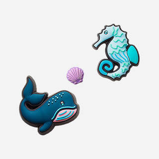 Phụ kiện Charm Under The Sea 3 Pcs - Xanh Dương - 10008623