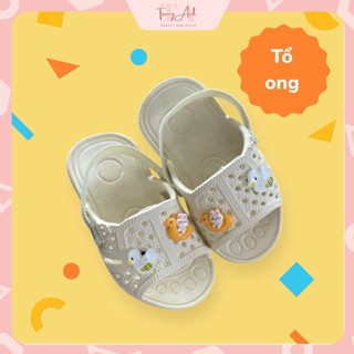 Dép tập đi cho bé có quai chun chống tuột, chất liệu EVA nhẹ êm, dép tổ ong cho bé 1.5–5 tuổi