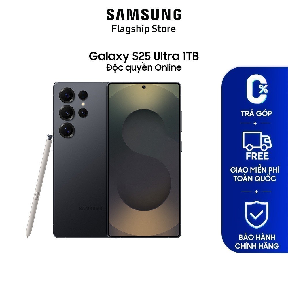 [NEW LAUNCH] Điện thoại SAMSUNG Galaxy S25 Ultra 1TB - Độc quyền Online | BigBuy360 - bigbuy360.vn