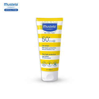 Kem Chống Nắng Cho Trẻ Sơ Sinh & Em Bé Very High Protection Sun Lotion SPF50  Mustela 100ml