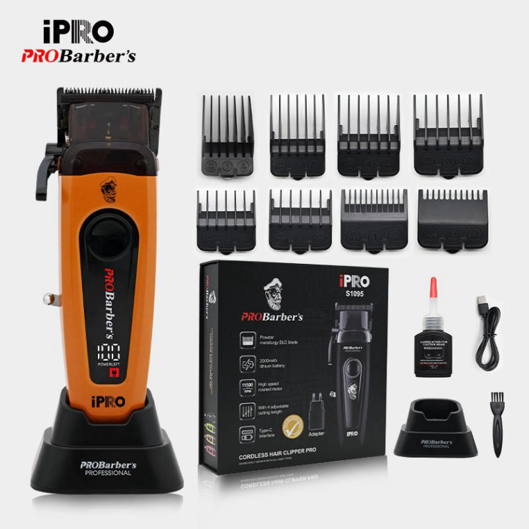 Tông Đơ IPRO S1095 Cao Cấp Probarbers S.1095, Pro Barber Cắt Tóc Chuyên Nghiệp - Phí Ship Cao  - Hoa