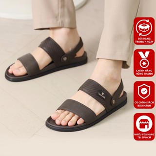 Giày Sandal Nam HỒNG THẠNH Quai Ngang Da Bò Dép Nam Êm Chân Và Tiện Dụng - 7944