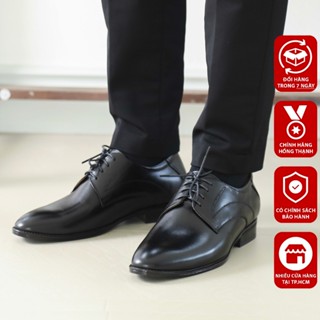  Giày Độn Nam HỒNG THẠNH Giày Tăng Chiều Cao Da Bò Đế 5 Phân Tôn Dáng Êm Chân - 7263 