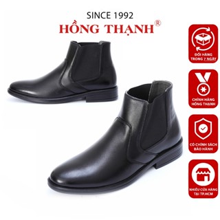 Giày Boot Nam Da Bò Thời Trang HỒNG THẠNH Chelsea Boot Cá Tính Đế Dày Tôn Dáng - 3926