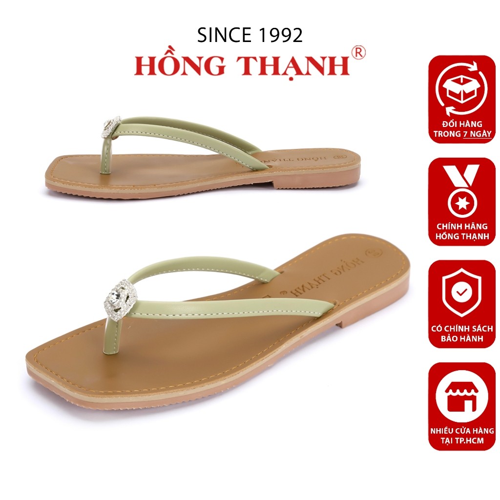 Dép Kẹp Nữ HỒNG THẠNH Dép Xỏ Ngón Nữ Quai Mảnh Thoải Mái - 5740