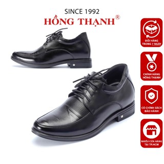 Giày Tăng Chiều Cao HỒNG THẠNH Giày Tây Nam Đế Cao 6 Phân Da Bò Cao Cấo - 5219