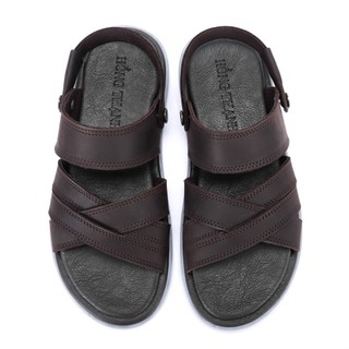 Sandal Nam HỒNG THẠNH Quai Da Bò Êm Chân Dép Quai Hậu Tiện Dụng Đế Chống Trượt - 3472