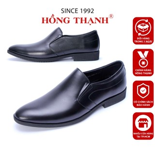 Giày Tây Nam HỒNG THẠNH Giày Da Bò Mũi Bo Tròn Thanh Lịch - 0462