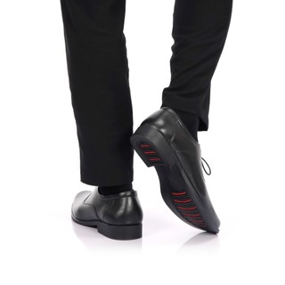 Giày Nam HỒNG THẠNH Giày Tây Nam Oxford Cột Dây Da Bò Màu Đen Cao Cấp Thanh Lịch - 0186