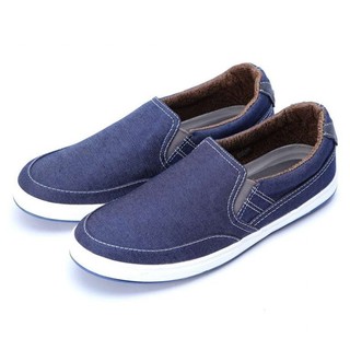 Giày Lười Vải Nam HỒNG THẠNH Giày Bata Nam Chất Vải Mềm Mại Êm Chân Tiện Dụng - 0120
