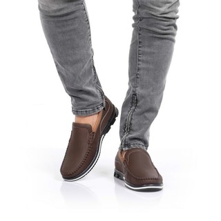Giày Mọi Nam HỒNG THẠNH Giày Lười Nam Da Bò Êm Chân Đế Chống Trượt Tiện Dụng - 4756