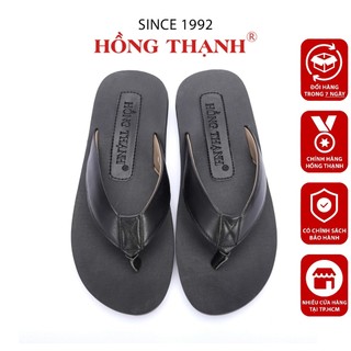 Dép Nam Xỏ Ngón HỒNG THẠNH Dép Kẹp Nam Da Bò Tiện Lợi Đế Chống Trượt - 0081