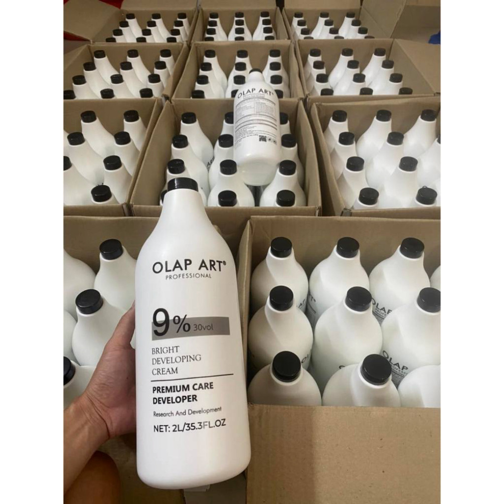 Oxy Olap Art Chai To 2000ml, Oxy Trợ Nhuộm Tóc Olap 2 Lit  - Hoangrandy