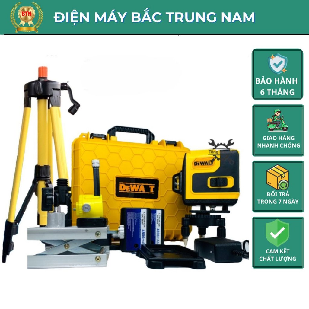 Máy Cân Bằng Laze 12 Tia Xanh Siêu Sáng Bắn Cốt Cân Bằng Laze Cân Mực Laze 12 Tia Xanh- Mạnh Hưng - 