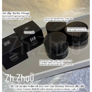 Gel đắp barbie, Gel đắp Barbie Mirage cao cấp, gel đắp móng, gel làm dual from