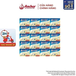  HỎA TỐC NỘI THÀNH HCM & HN  Combo 2 Bơ lạt Anchor vỉ 10 hộp - 7g hộp 