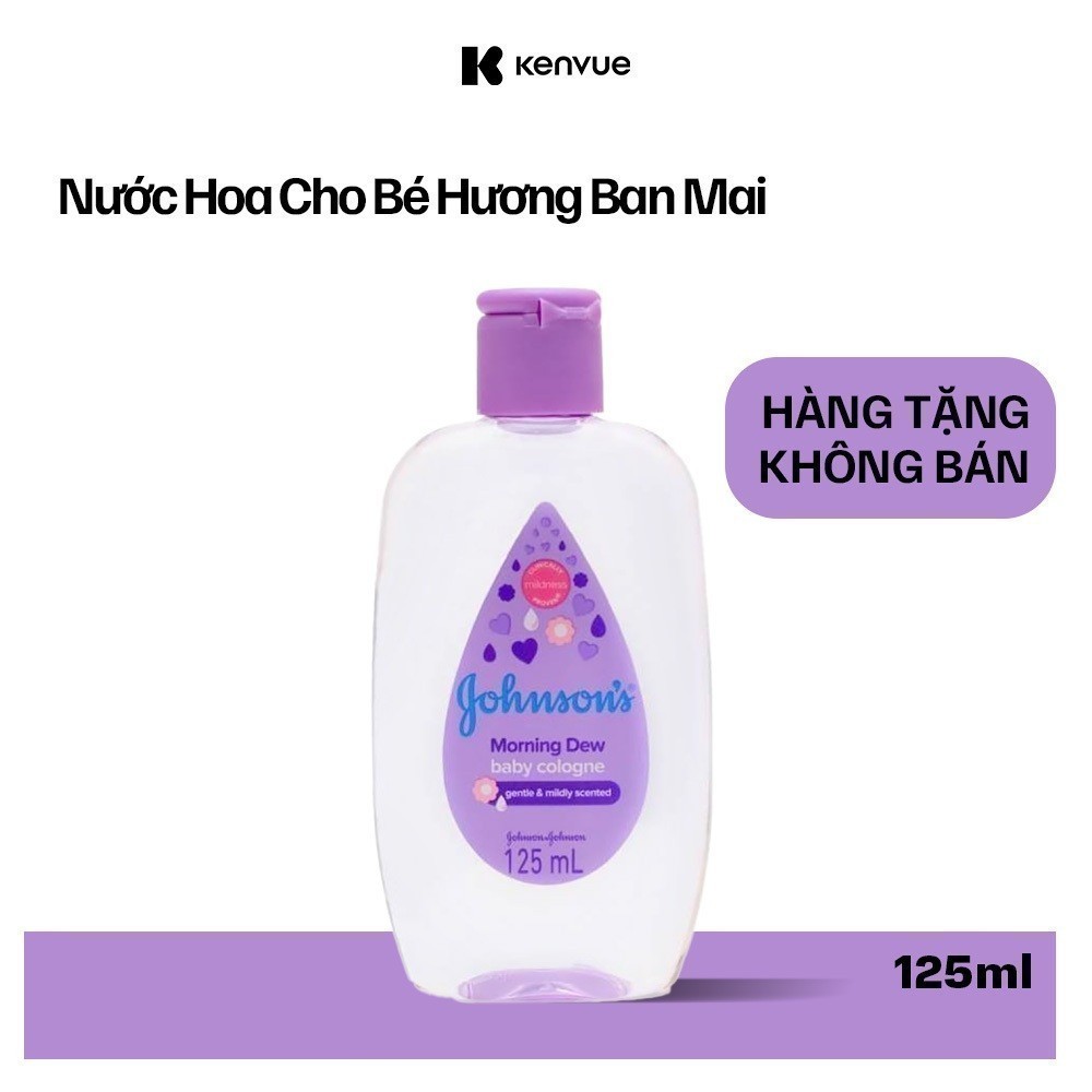 [GIFT] Nước Hoa Cho Bé Johnson's Baby Cologne Hương Ban Mai Morning Dew Baby Cologne 125ml
