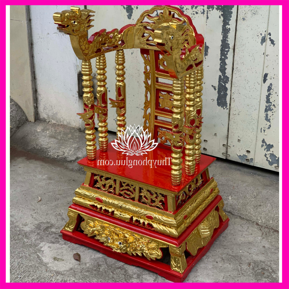 Ngai bàn thờ cúng gia tiên gỗ mít ỷ thờ gia tiên gỗ mít 3 cỡ