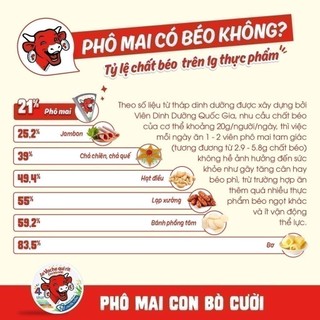 Combo 3 Phô mai Con Bò Cười Selection - 8 miếng (120G)