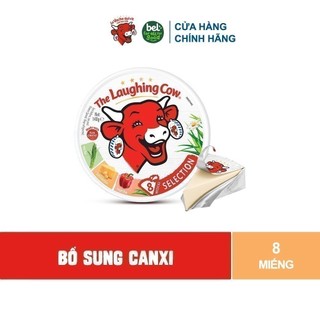 Phô mai Con Bò Cười Selection - 8 miếng (120G)