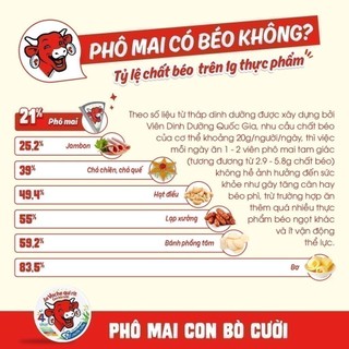 Phô mai Con Bò Cười Selection - 8 miếng (120G)