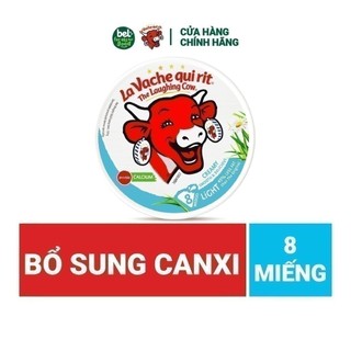 Phô mai Con Bò Cười Light - 8 miếng 120g