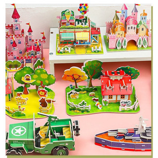 [QÙA TẶNG KHÔNG BÁN] Bộ xếp hình 3D Cho Bé